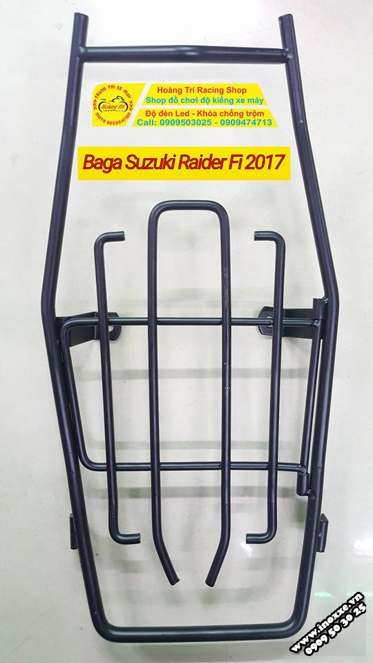 Baga Raider Fi 2017 sơn đen 